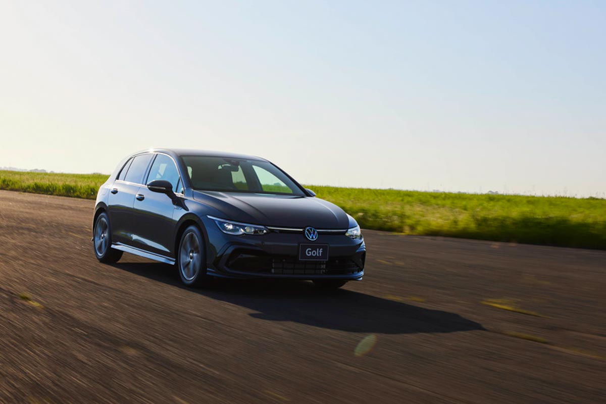 8代目となりより洗練されたデザインとなったVW「ゴルフ」